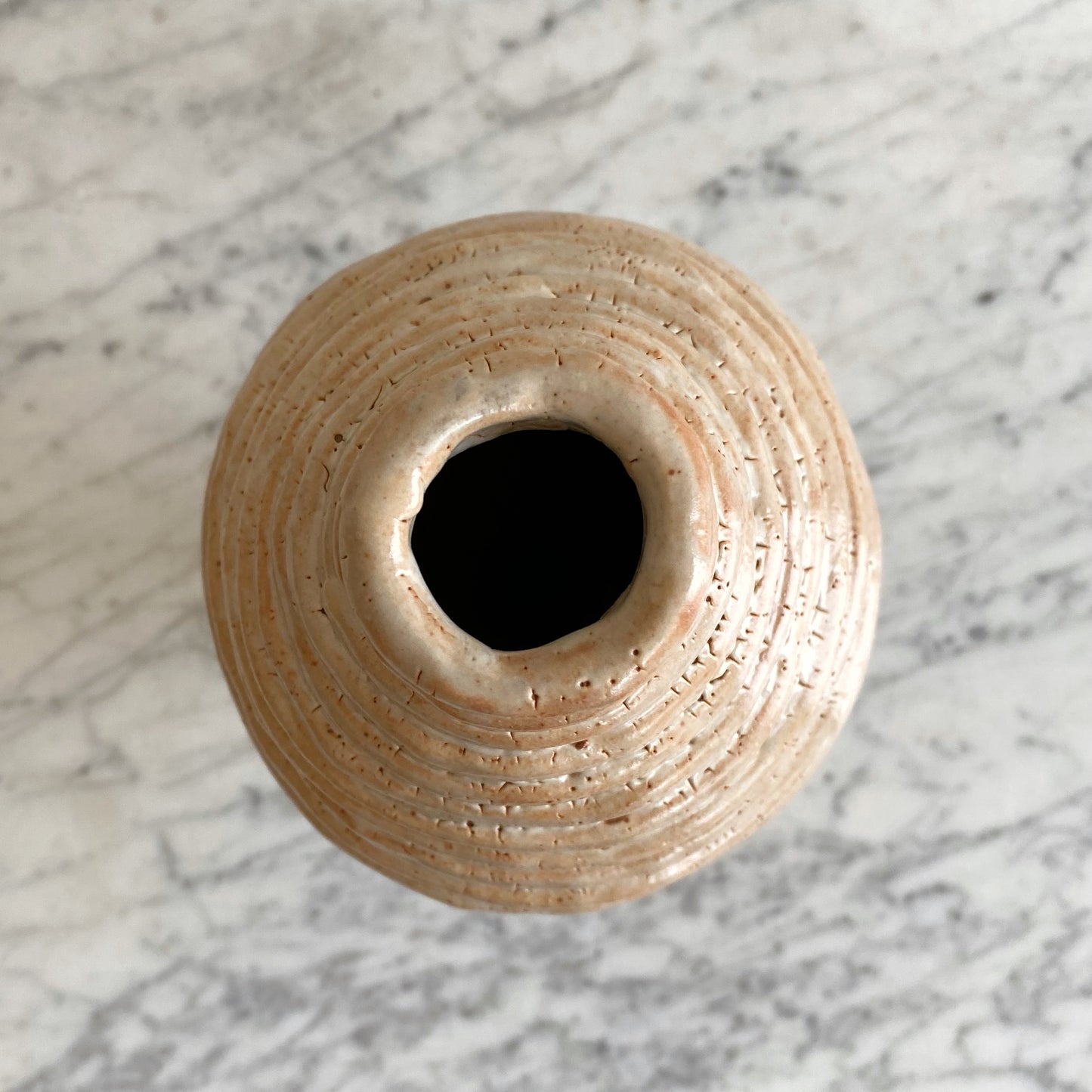 Vintage "Coiled" Ceramic Vase