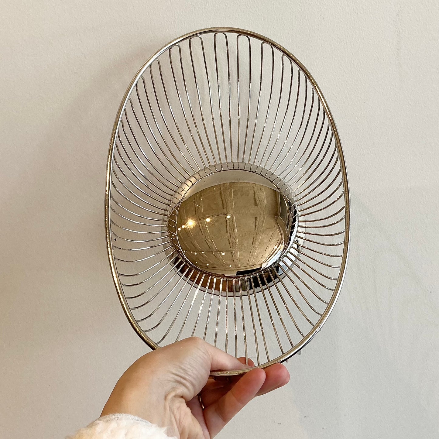 Vintage Wire Basket/Bowl, Choose Style