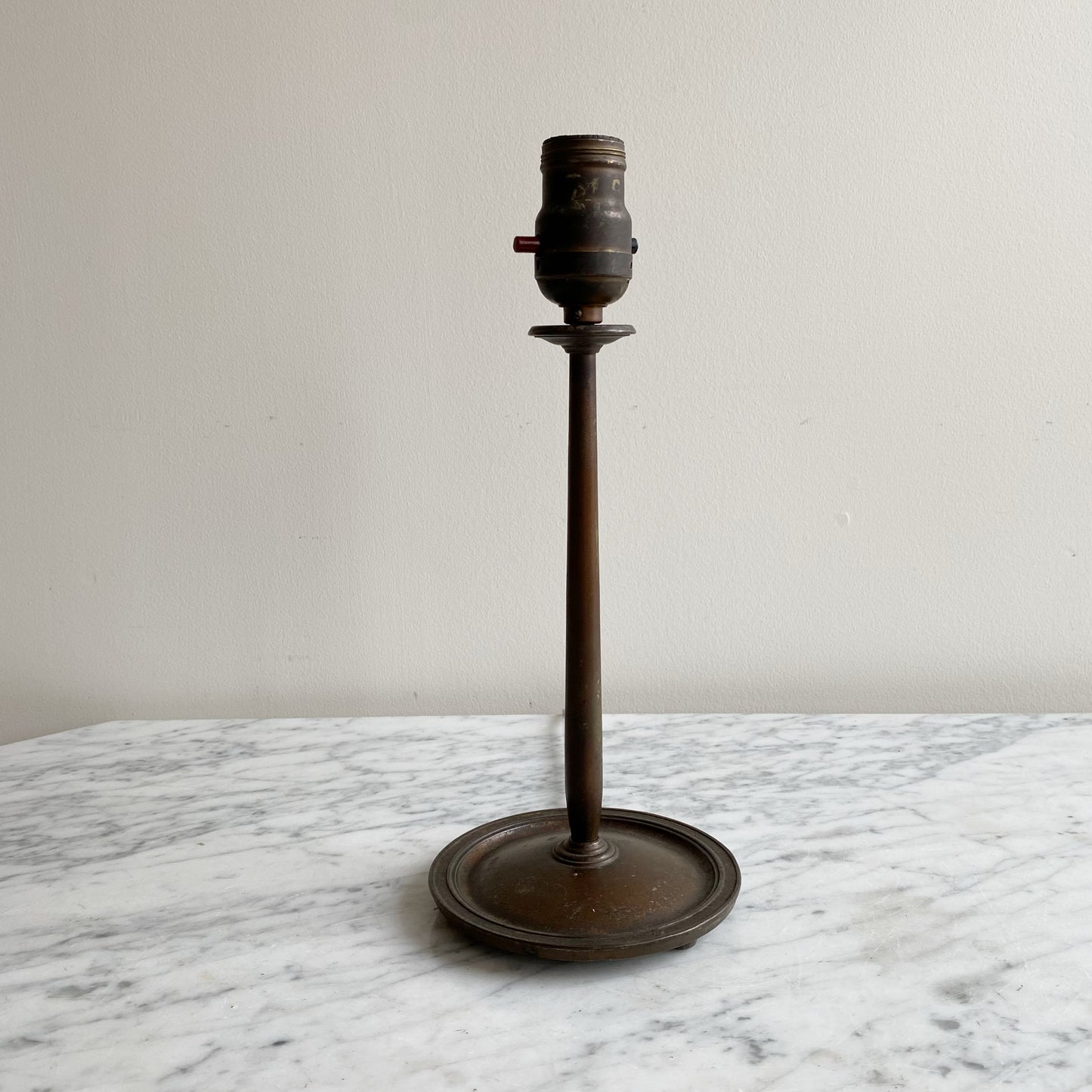 Antique Cast Bronze Table Lamp