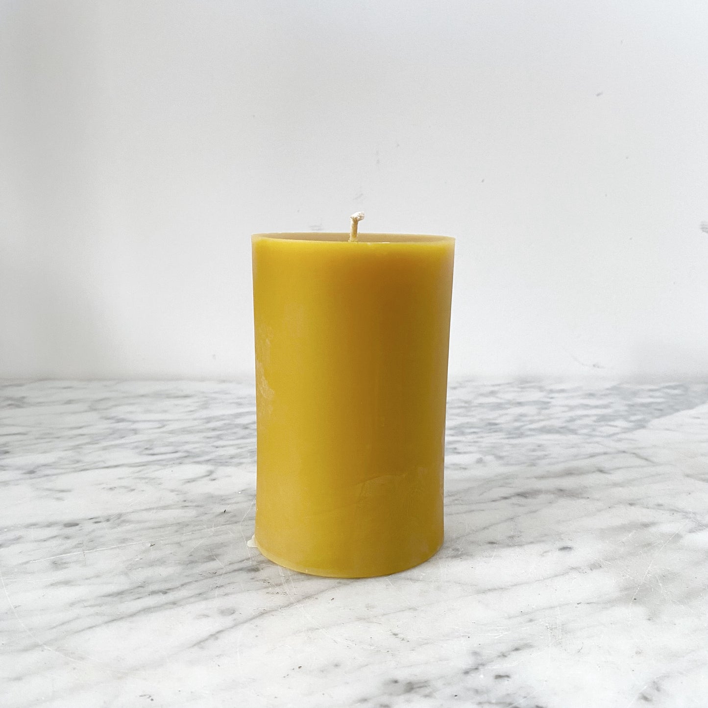 Large Beeswax Pillar, 5”