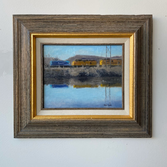 Original Oil Painting by Joni Jurek ("Iron Horse")