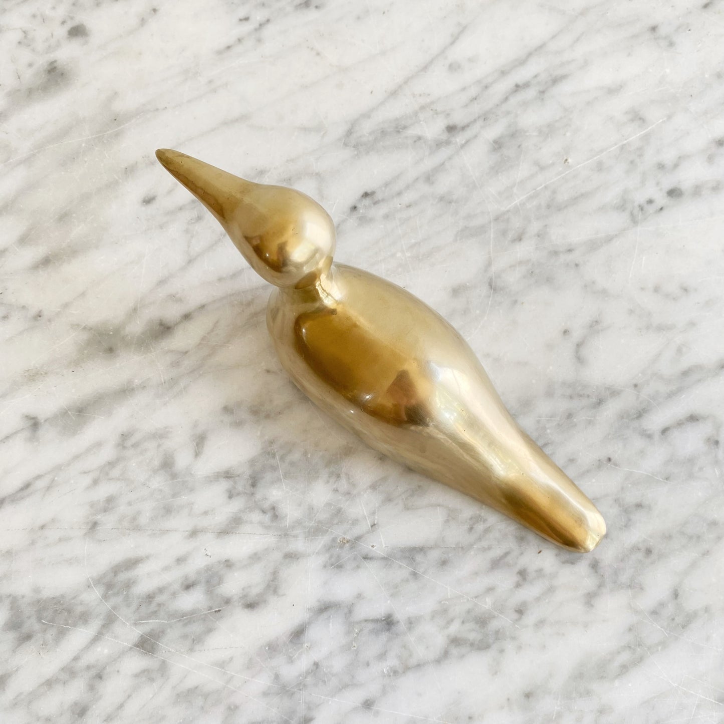 Vintage Minimalist Brass Bird (NAUTICAL COLLECTION)