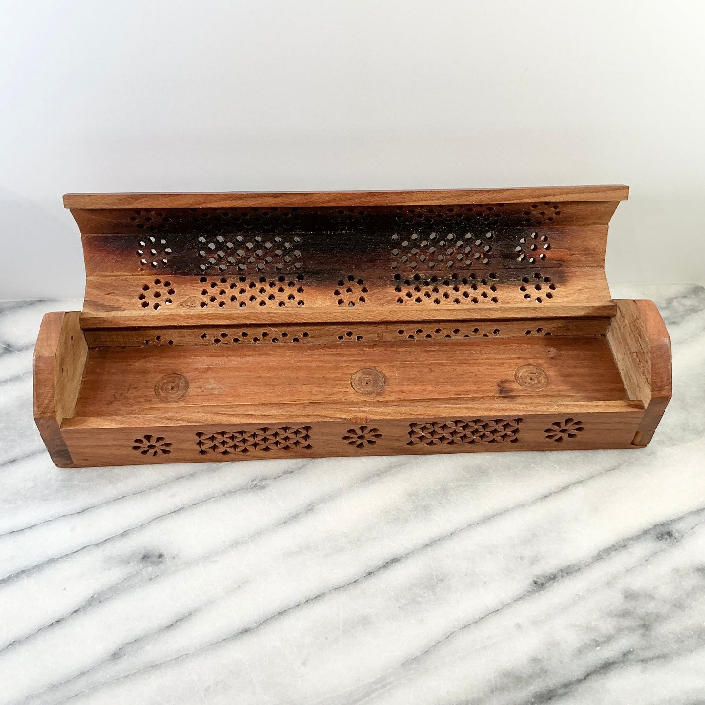 Vintage Incense Storage/Burner Box