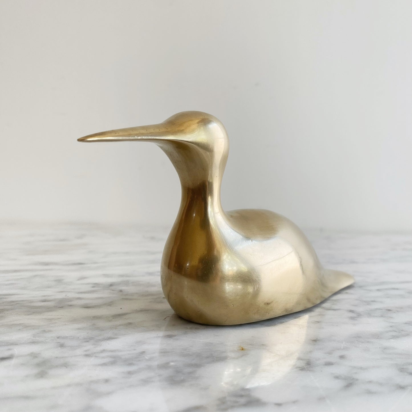 Vintage Minimalist Brass Bird (NAUTICAL COLLECTION)