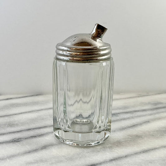 Vintage Glass Sugar Dispenser