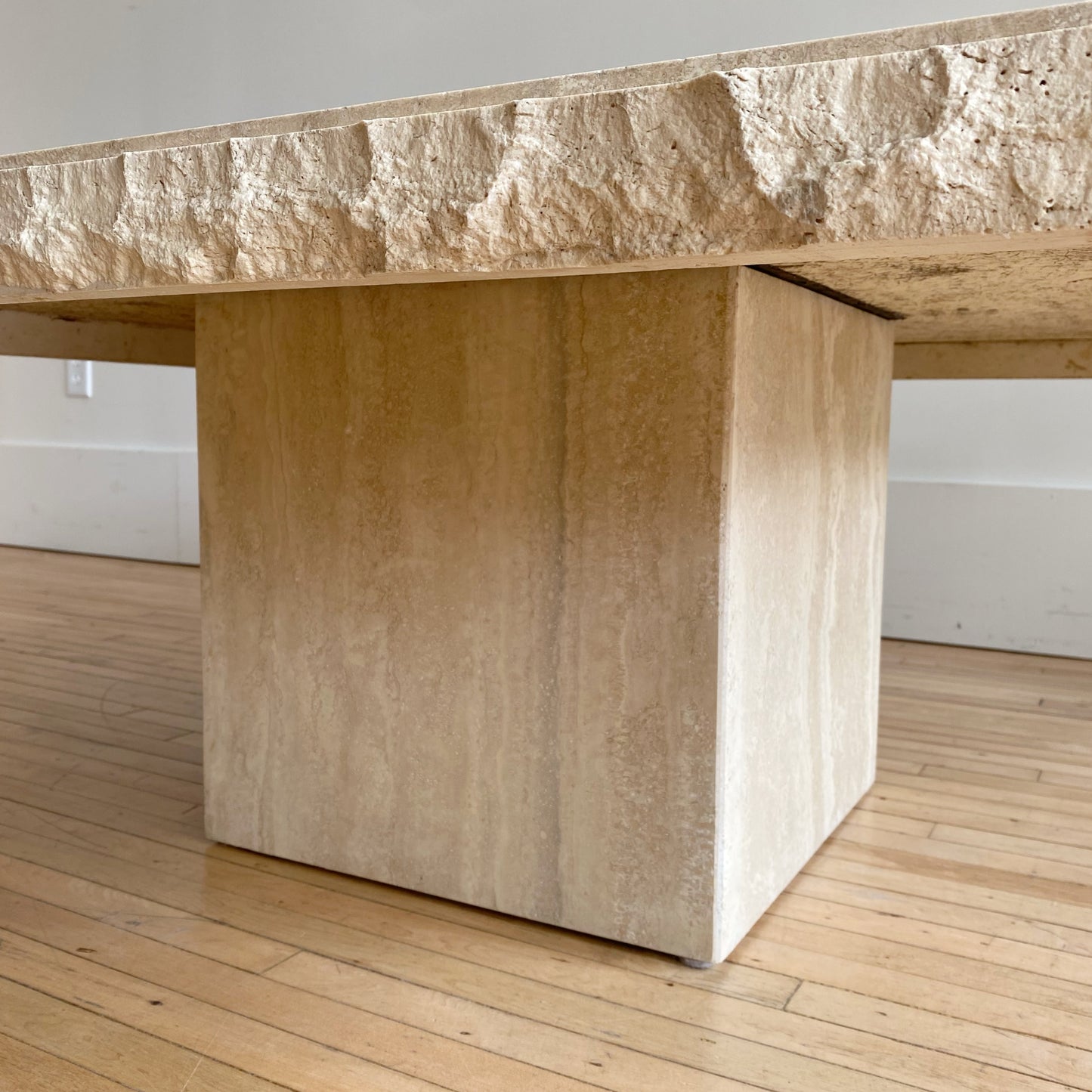 Vintage Travertine Coffee Table