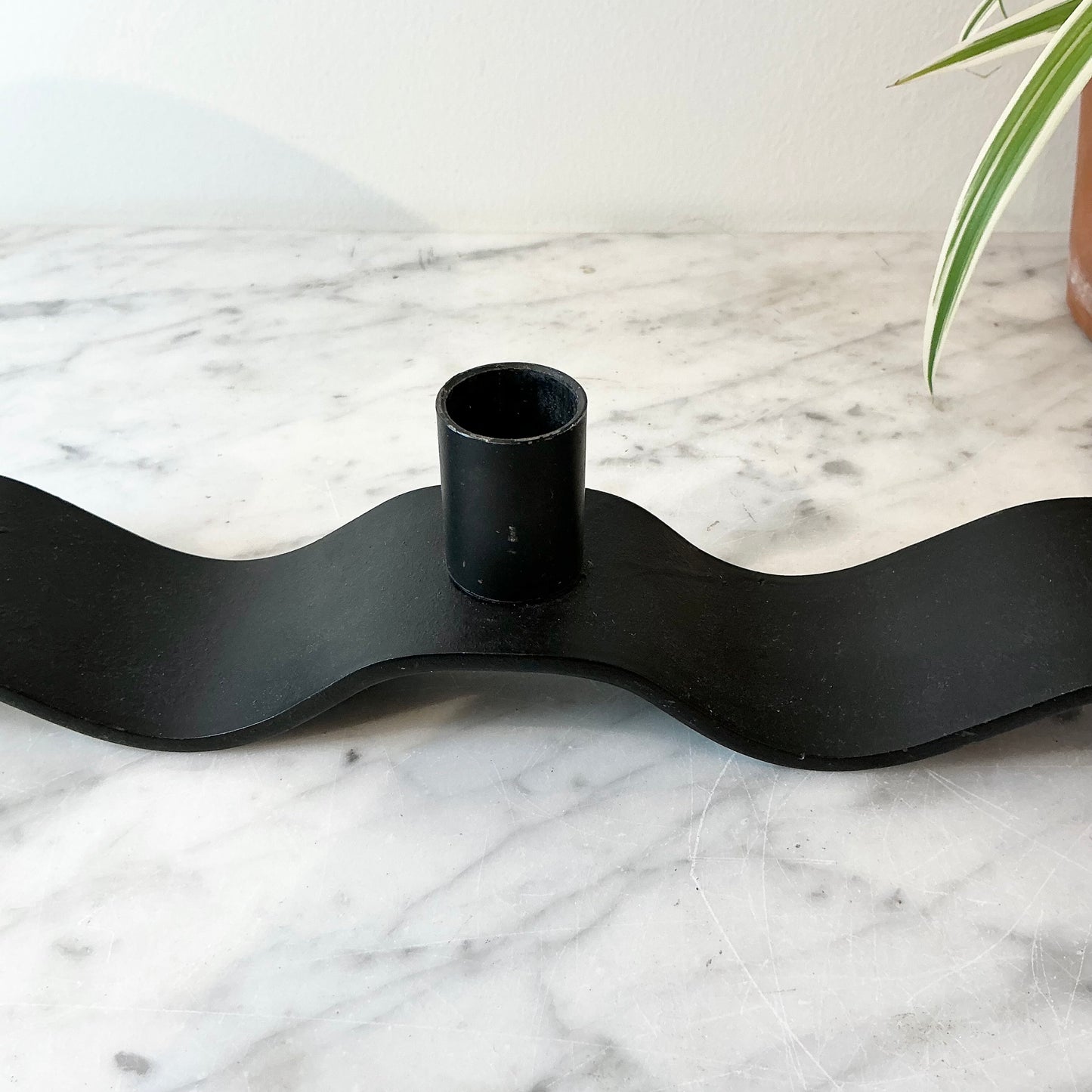 MCM Heavy Iron “Wave” Candelabra