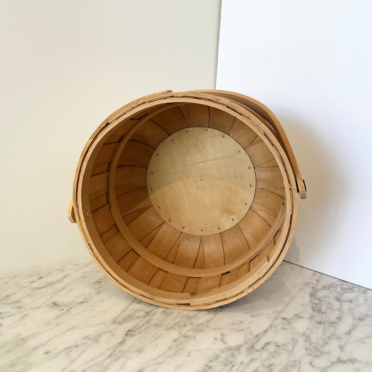 10” Vintage Basket with Handle