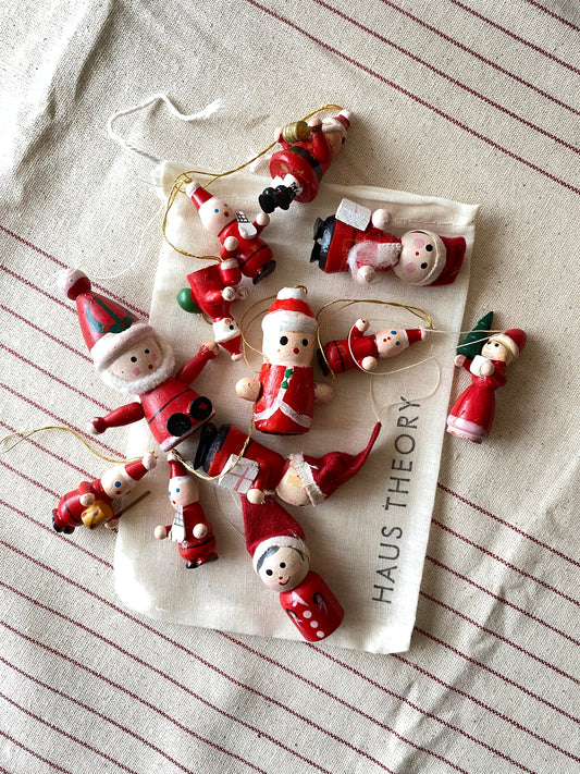 Vintage Tomte Ornament Collection (12-pc)