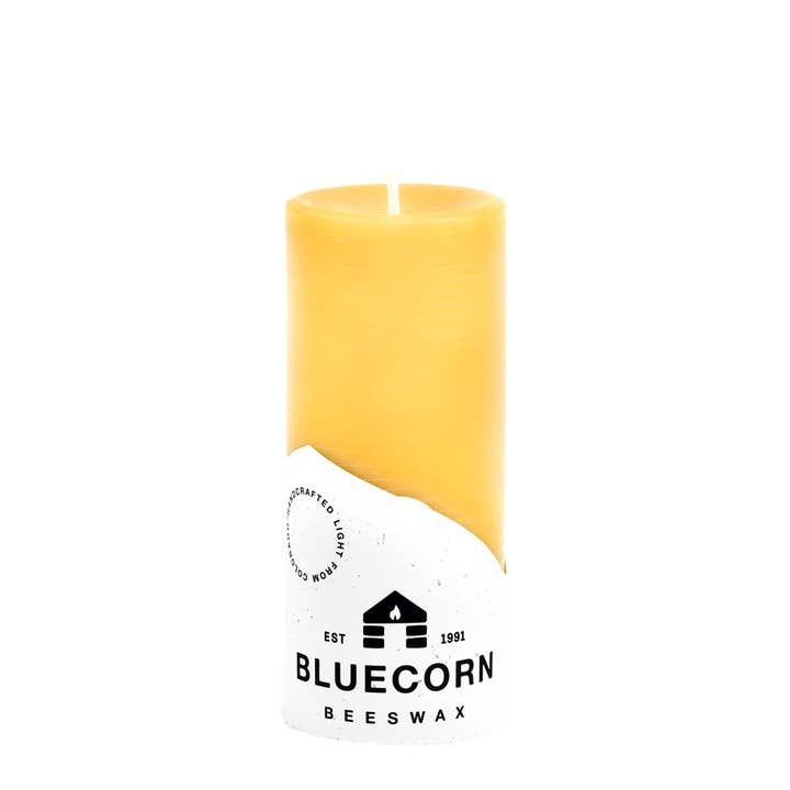 2” x 4.5” Narrow Beeswax Pillar Candle