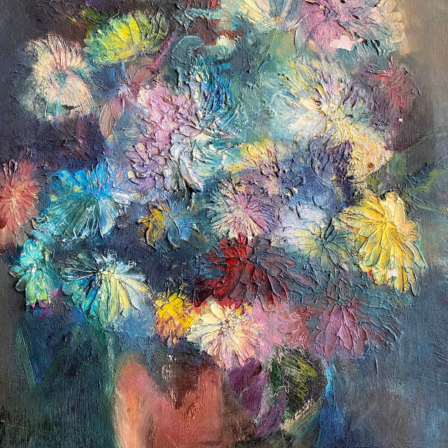 Vintage Original Still-life Painting by Sueko Kawamara