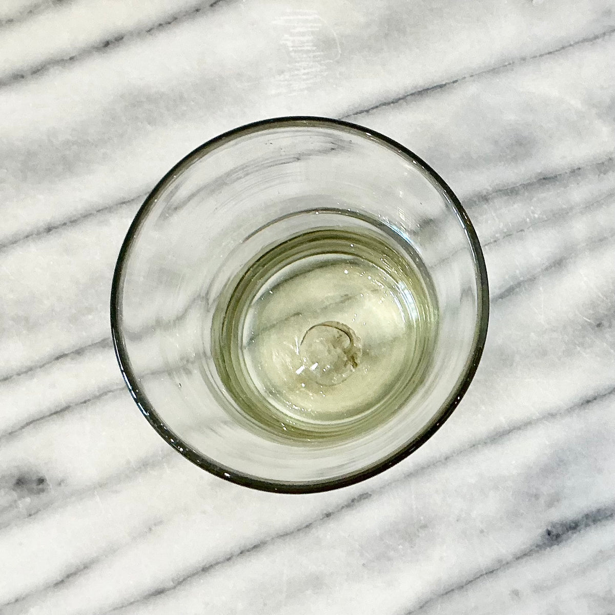 Vintage Heavy Recycled Glass Vase