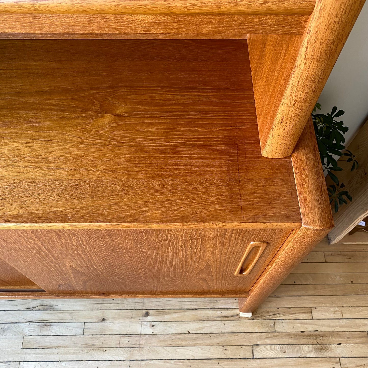 Vintage Danish Teak Hutch by Interform Collection