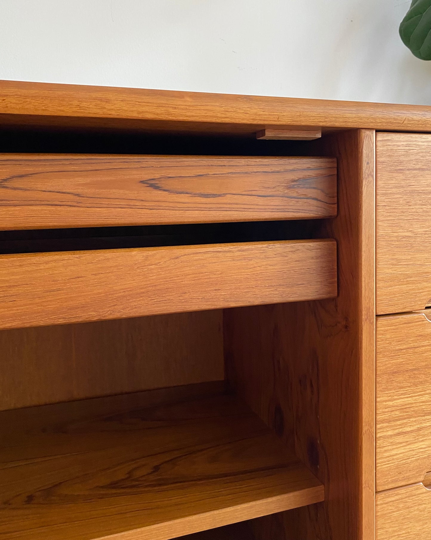 Contemporary Teak Gentleman's Chest / Dresser