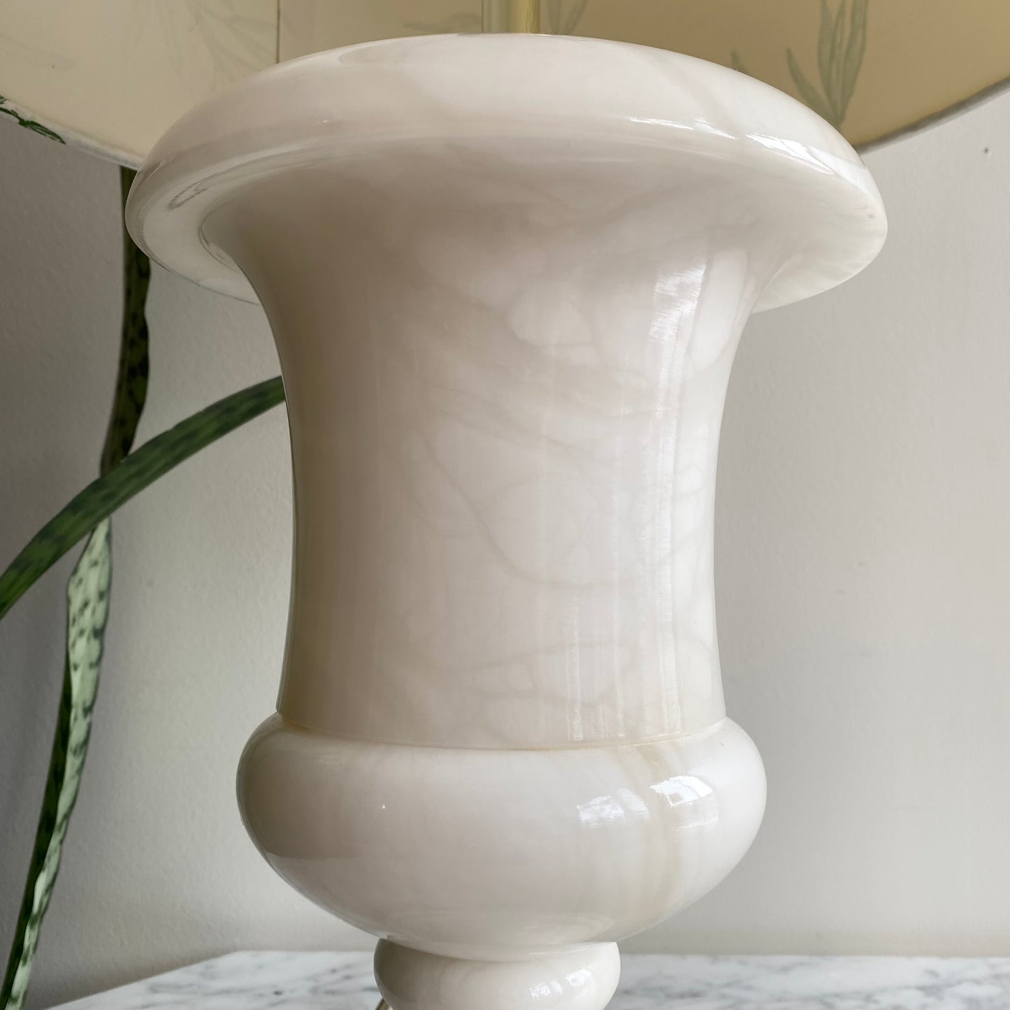 XL Vintage Onyx Marble Lamp