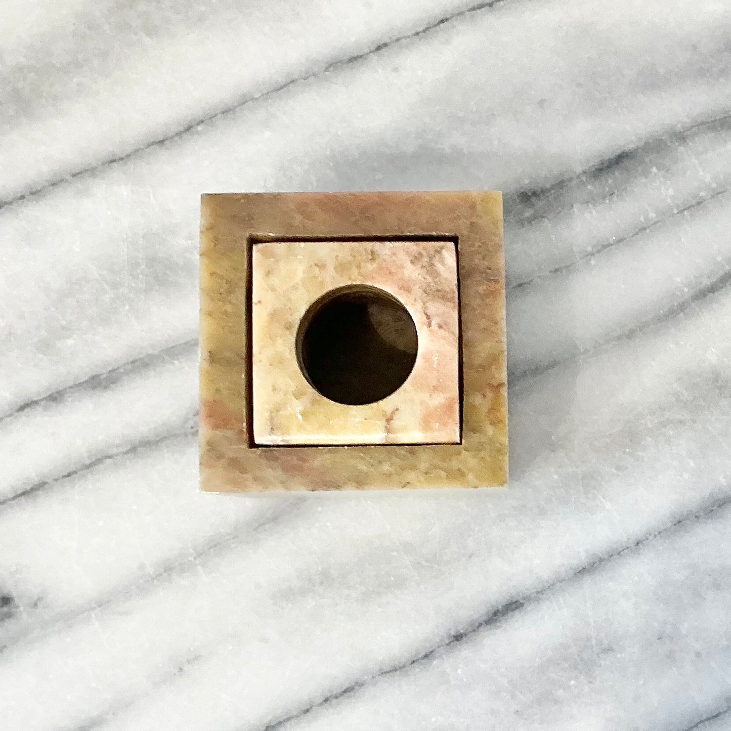 Vintage Marble Multi Sized Candle Holder