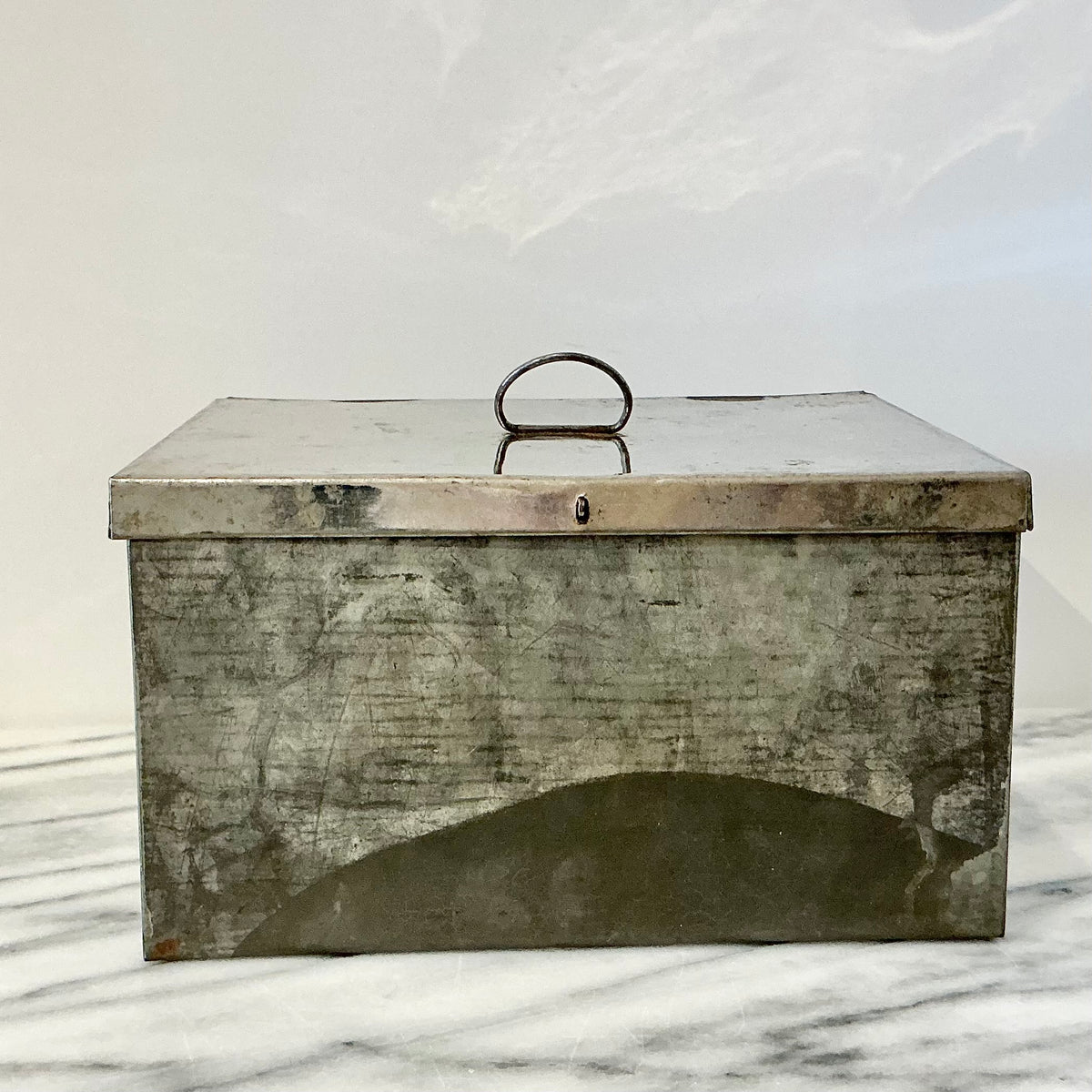 Vintage Metal Storage Box
