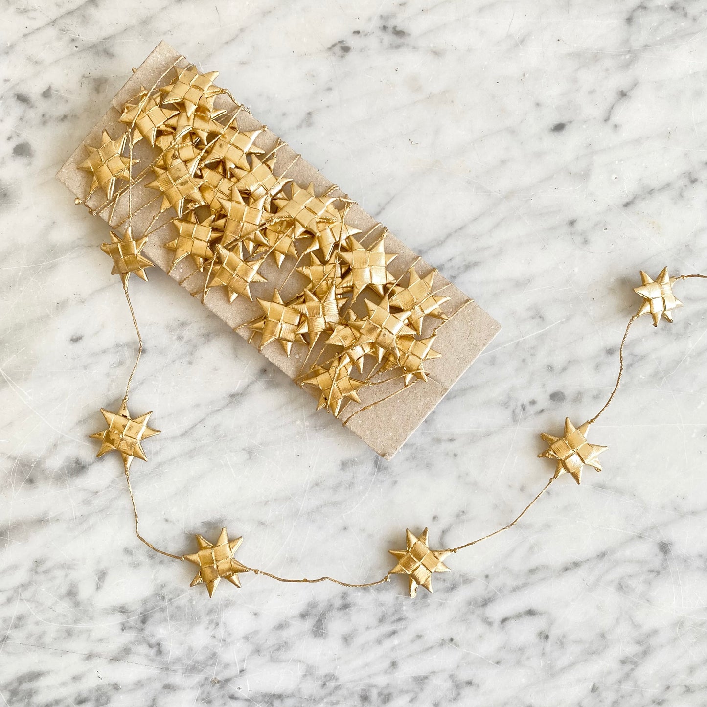 Gold Star Garland