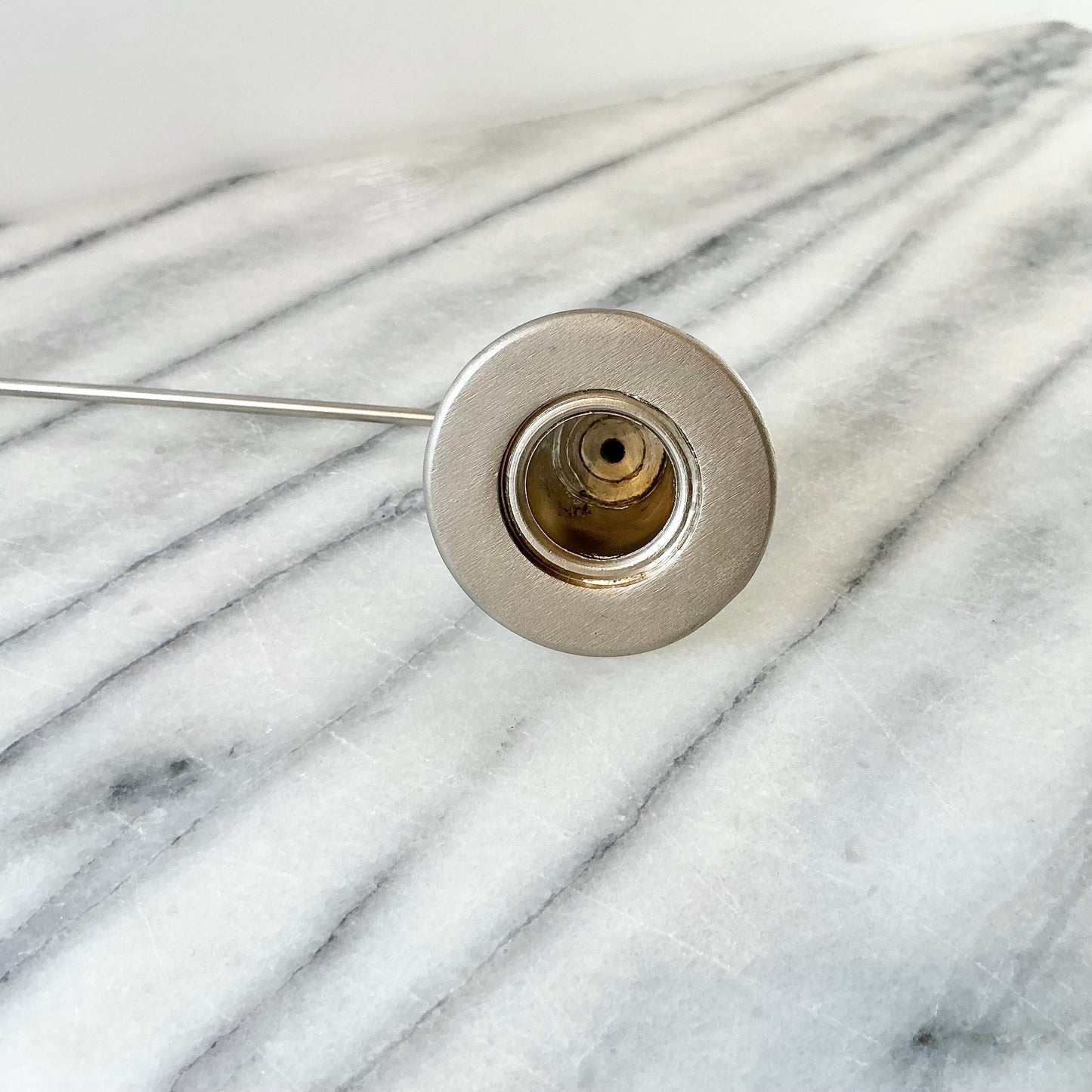Lovely Vintage Pewter Candle Snuffer