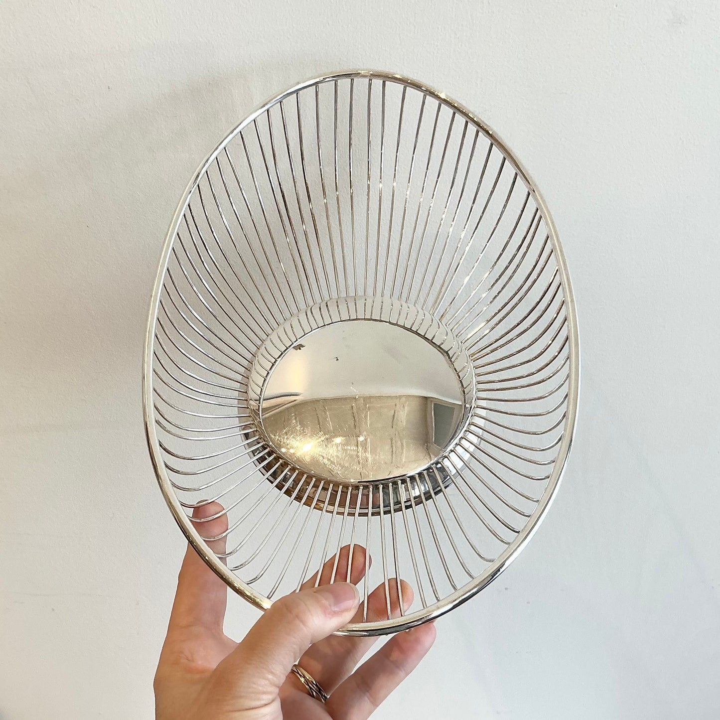 Vintage Wire Basket/Bowl, Choose Style