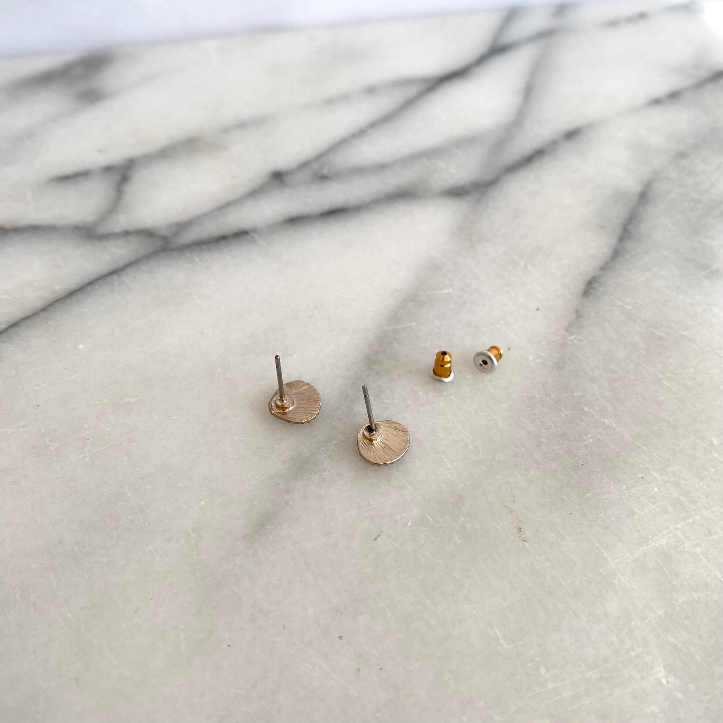 Vintage Silver Seashell Earrings