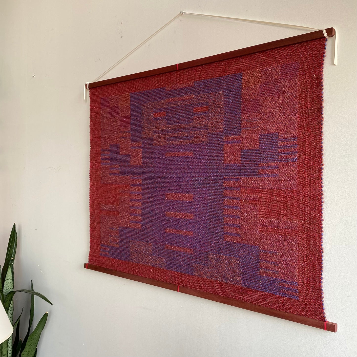 Vintage Handmade Weaving / Wall Hanging / Textile Art