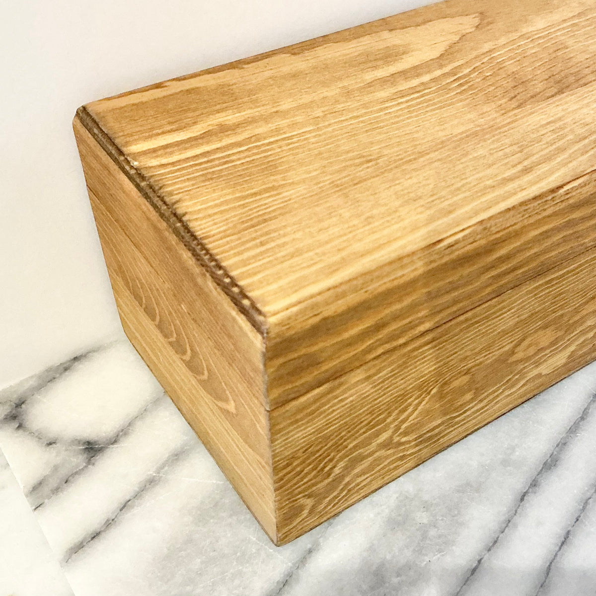 Vintage Long Wooden Box