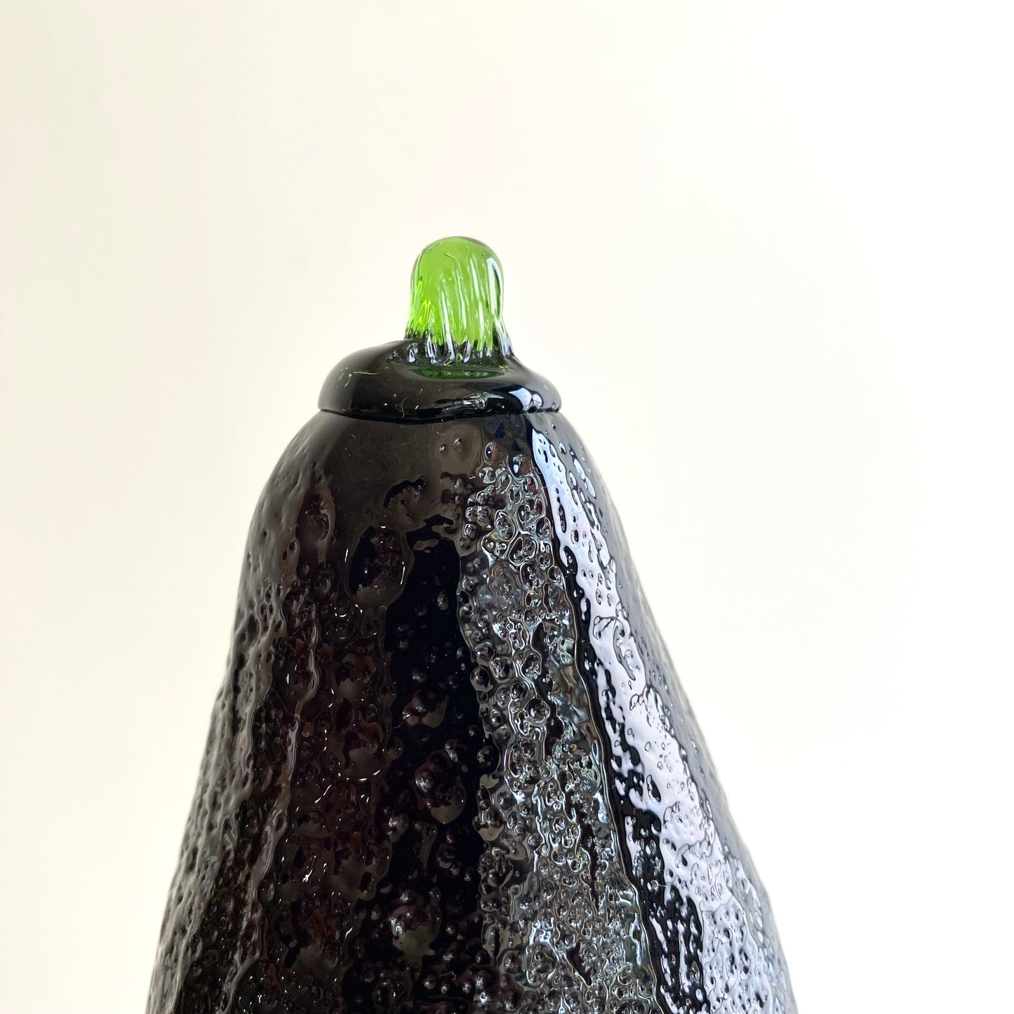 Vintage Glass Avocado