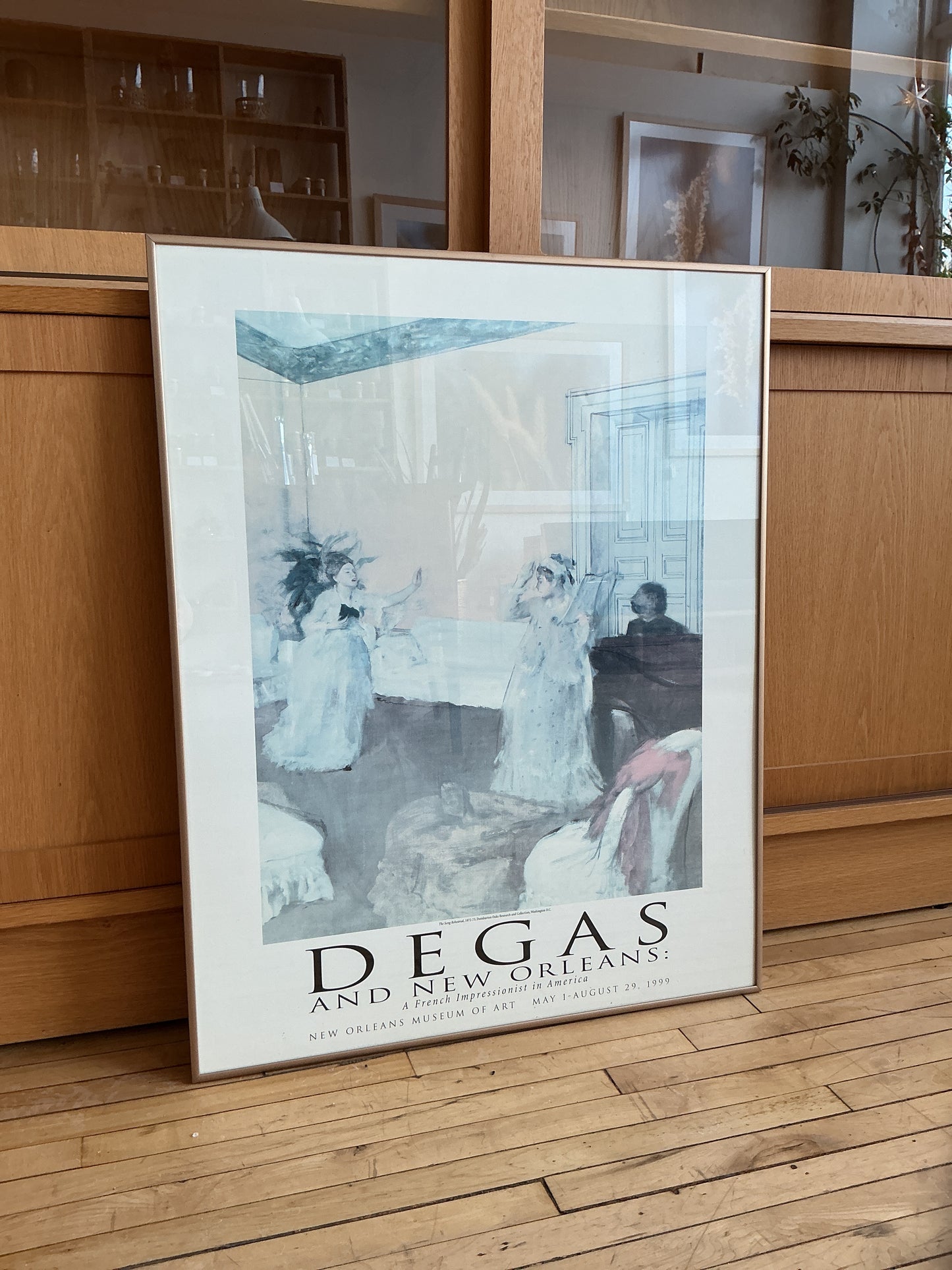 “Degas and New Orleans” Exhibit Poster