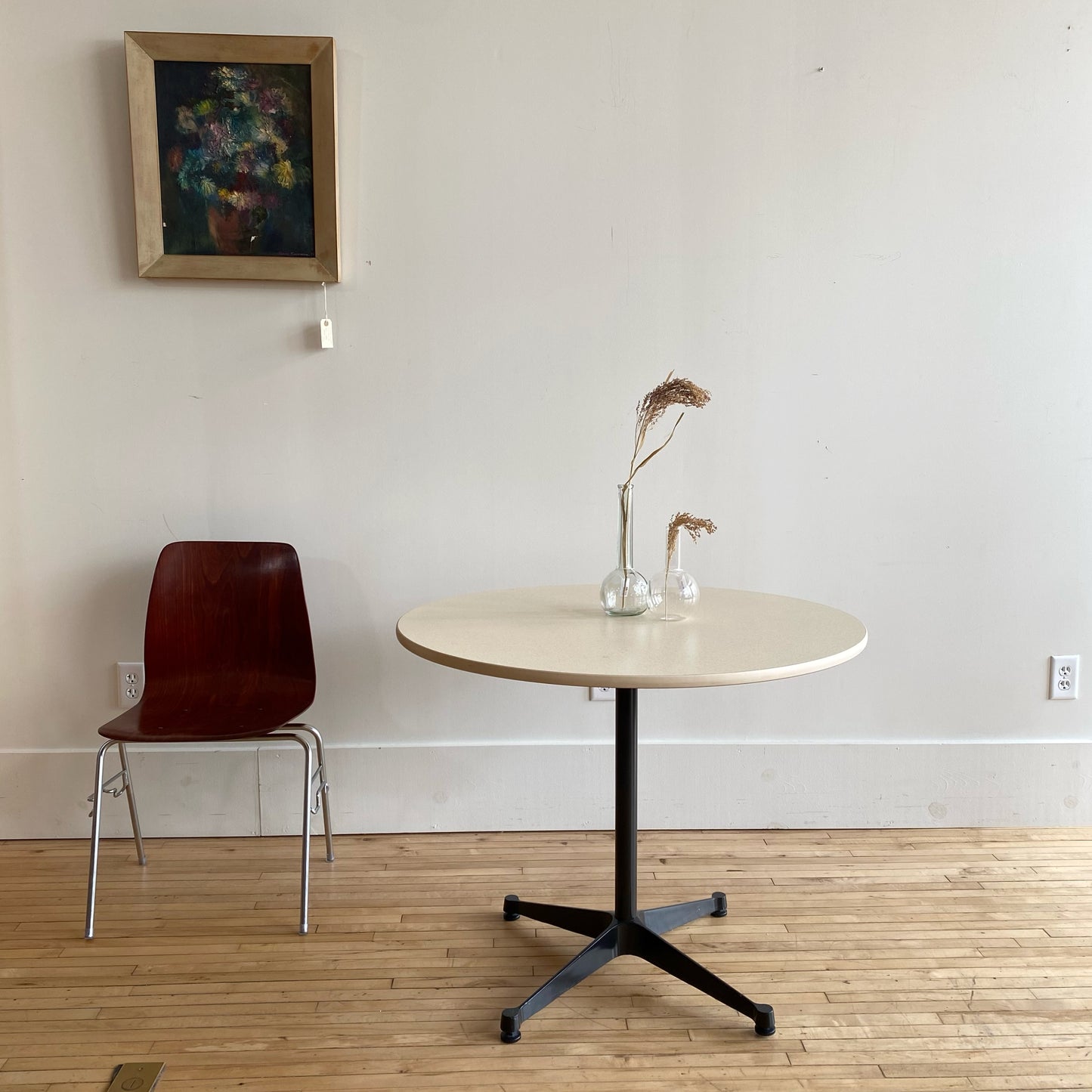 Found 36" Round Table by Eames for Herman Miller