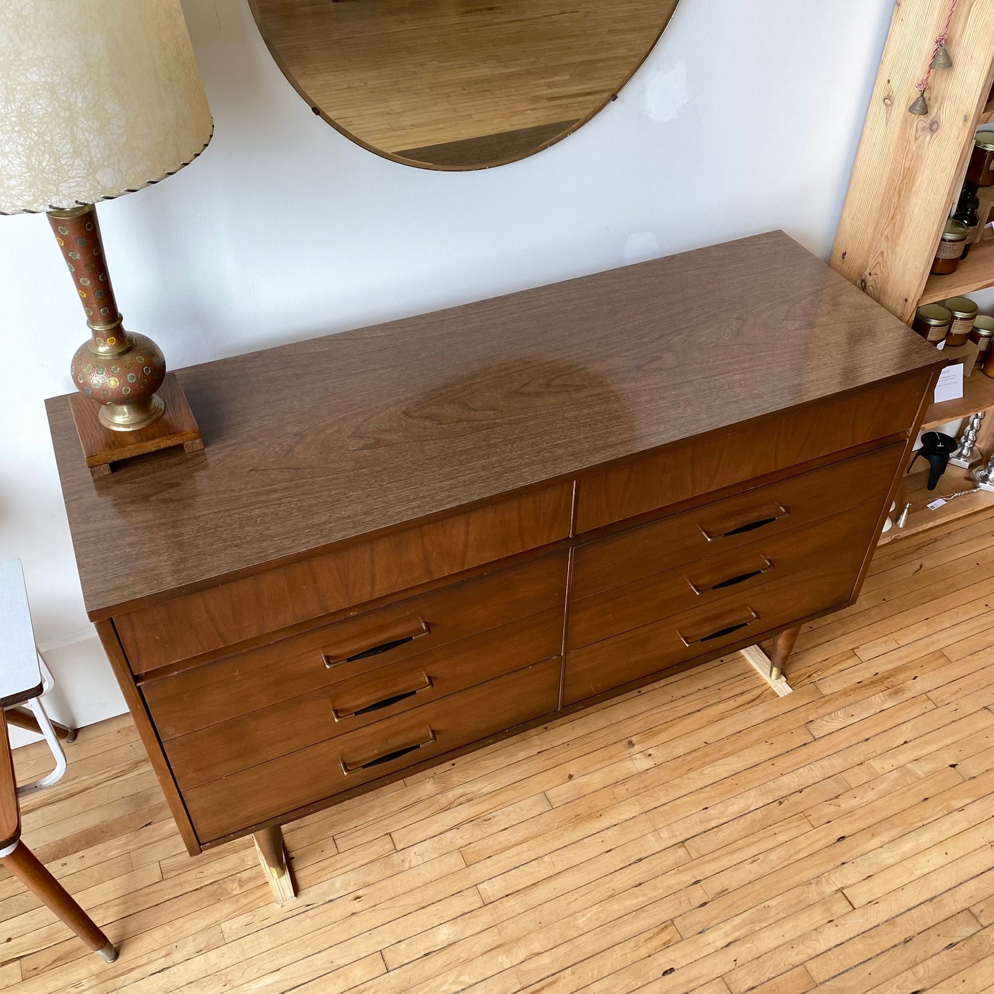 Vintage MCM 6-Drawer Dresser