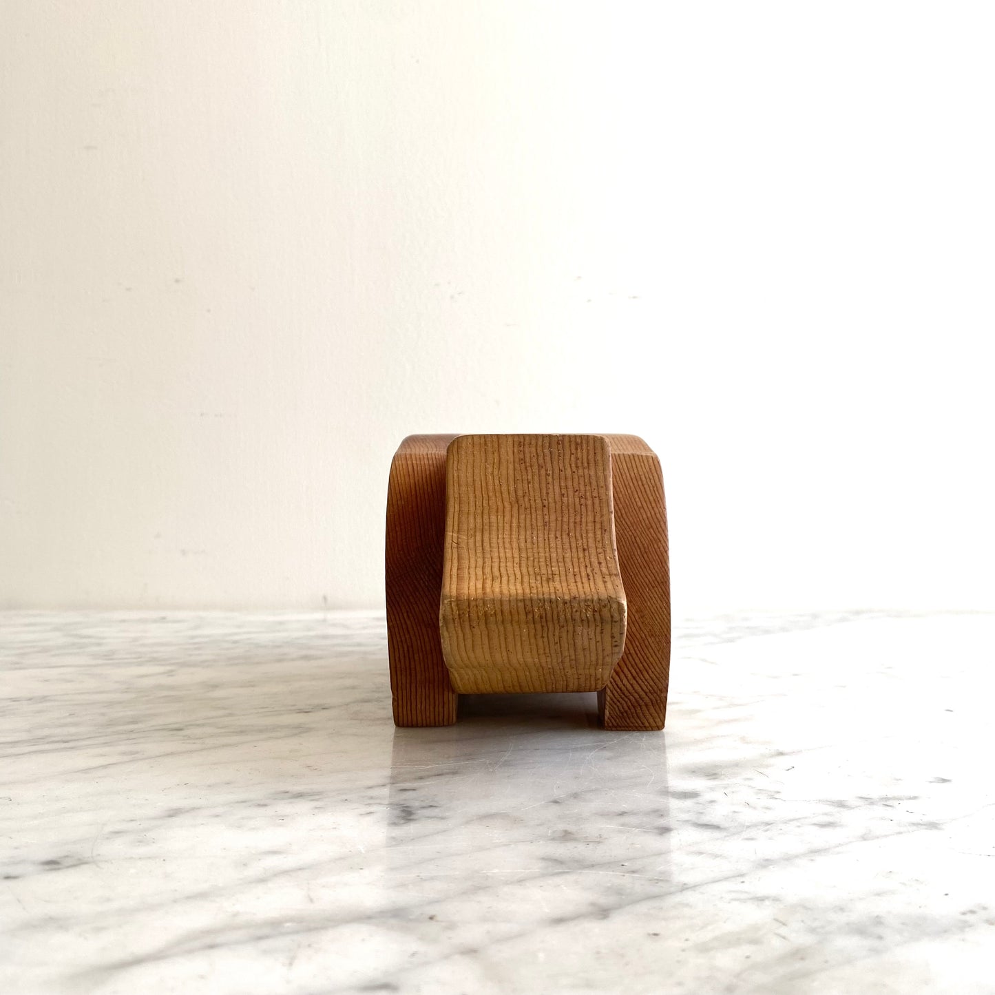 Vintage Handmade Bear Coin Bank