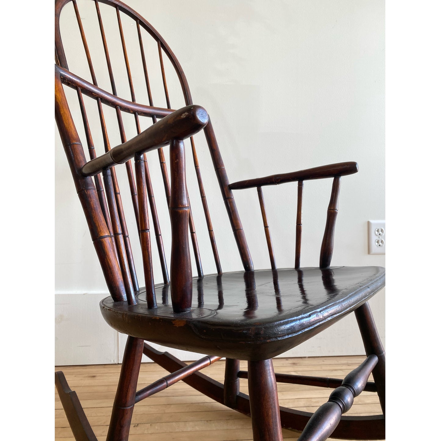 Antique Wood Rocking Chair