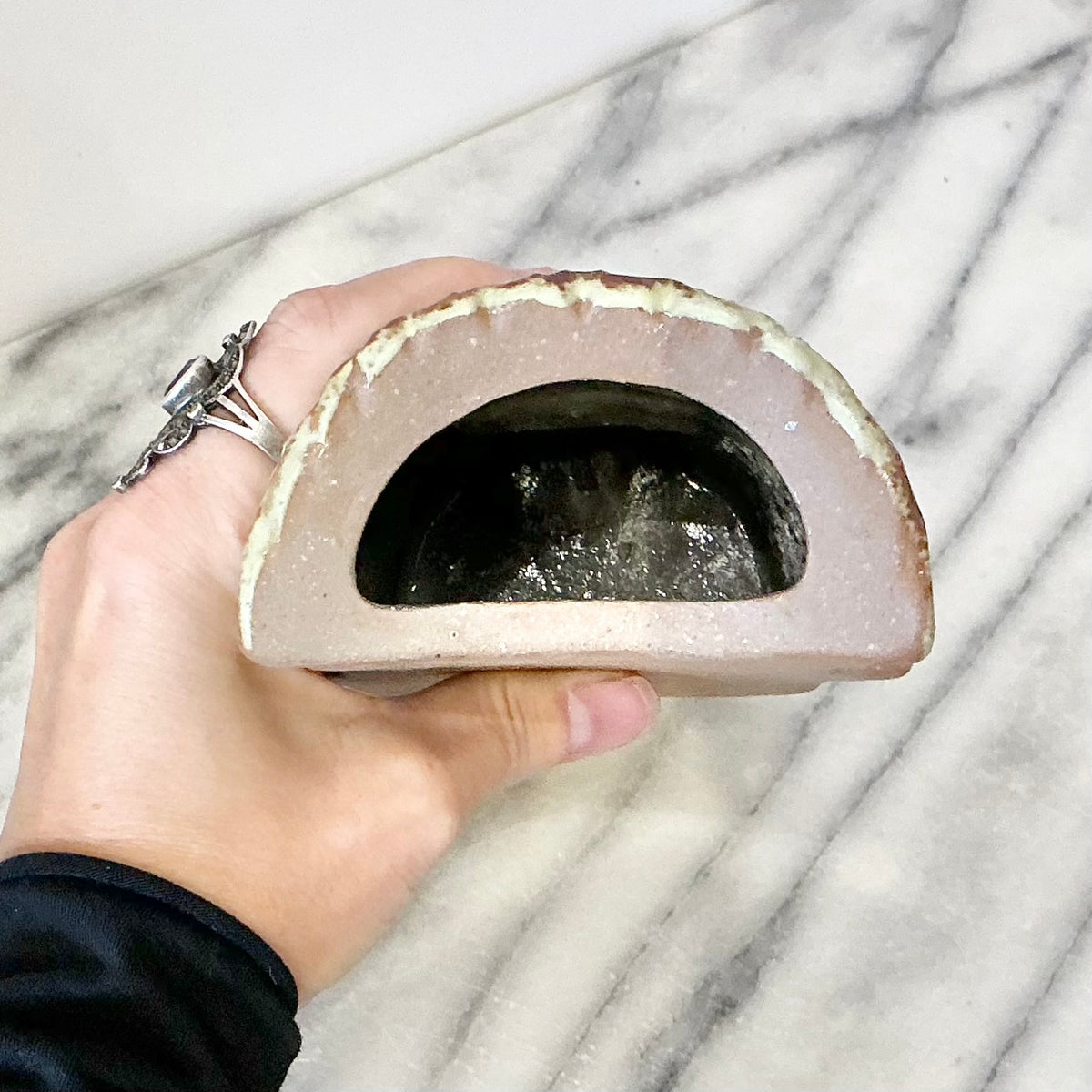 Vintage “King” Ceramic Wall Pocket