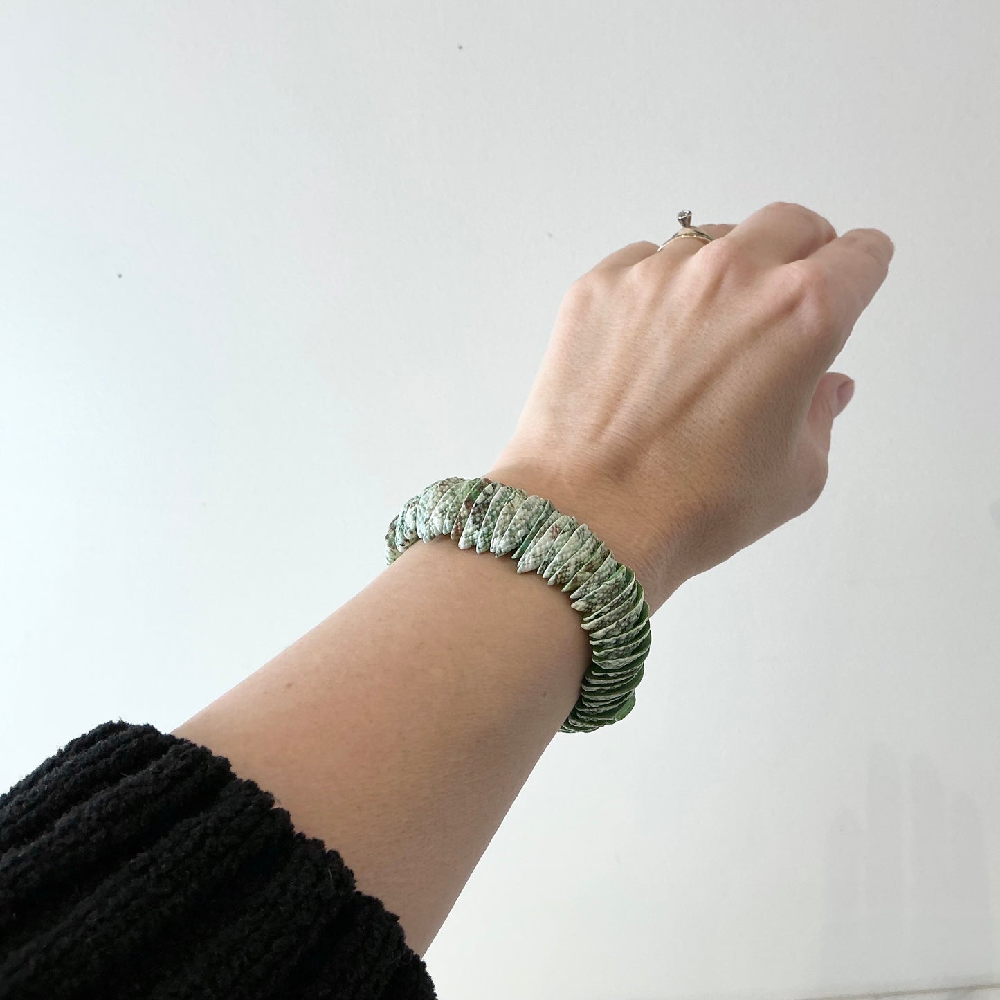 Green Shell Bracelet
