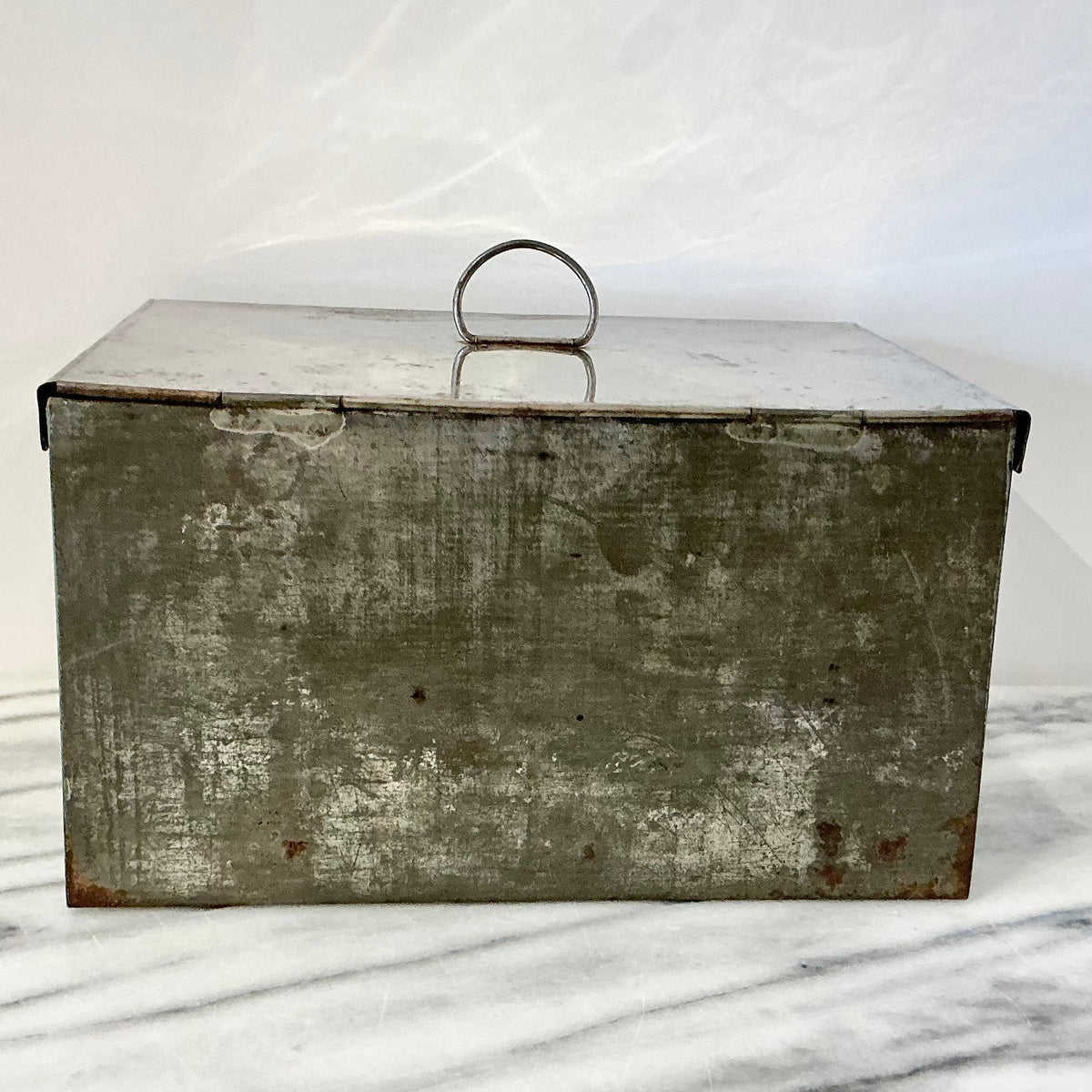 Vintage Metal Storage Box