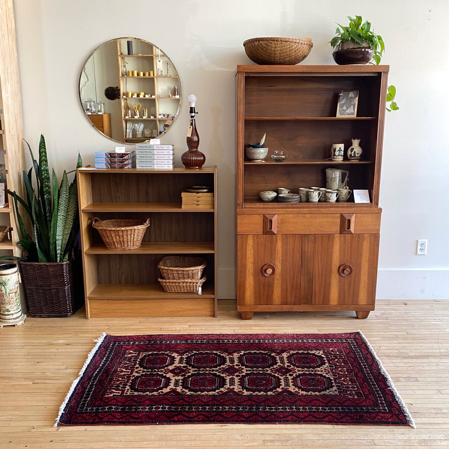 Vintage Hand-knotted Wool Rug (3 x 5.4)