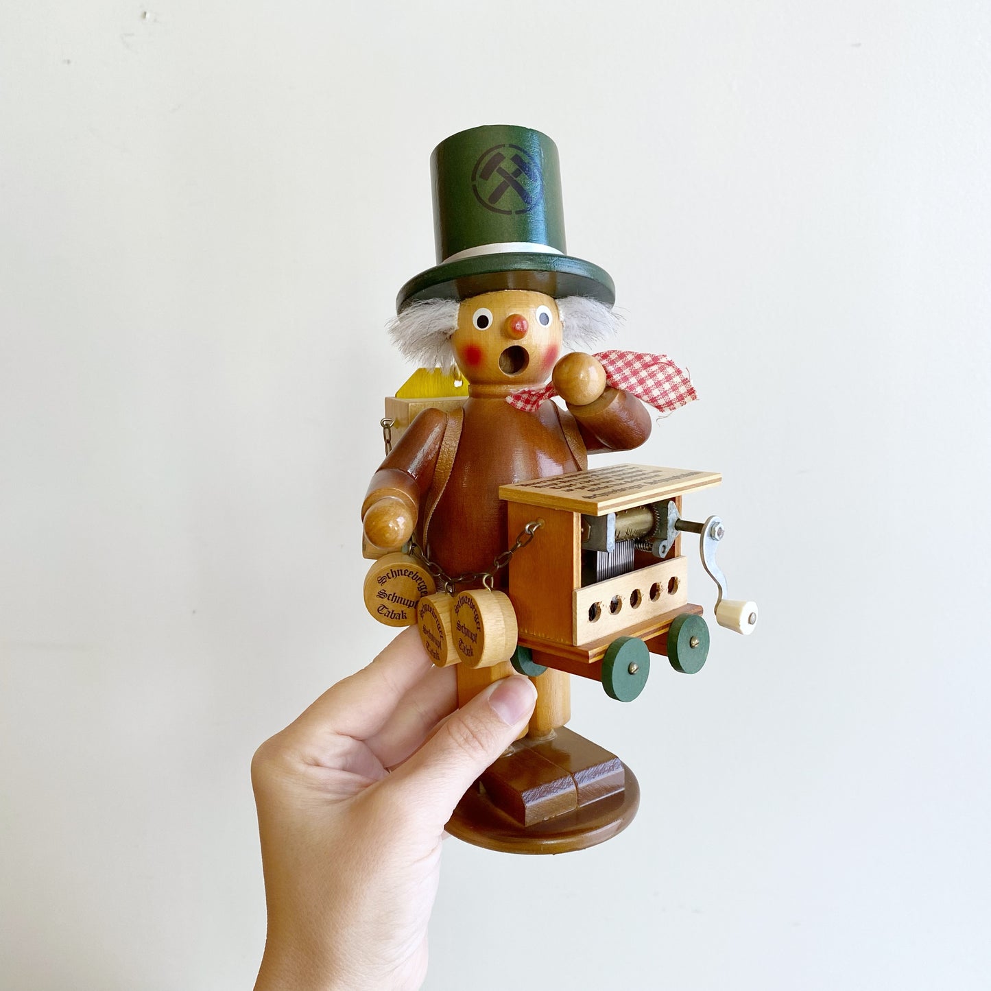 Vintage German Smoker / Incense Smoker : SNUFF PEDDLER