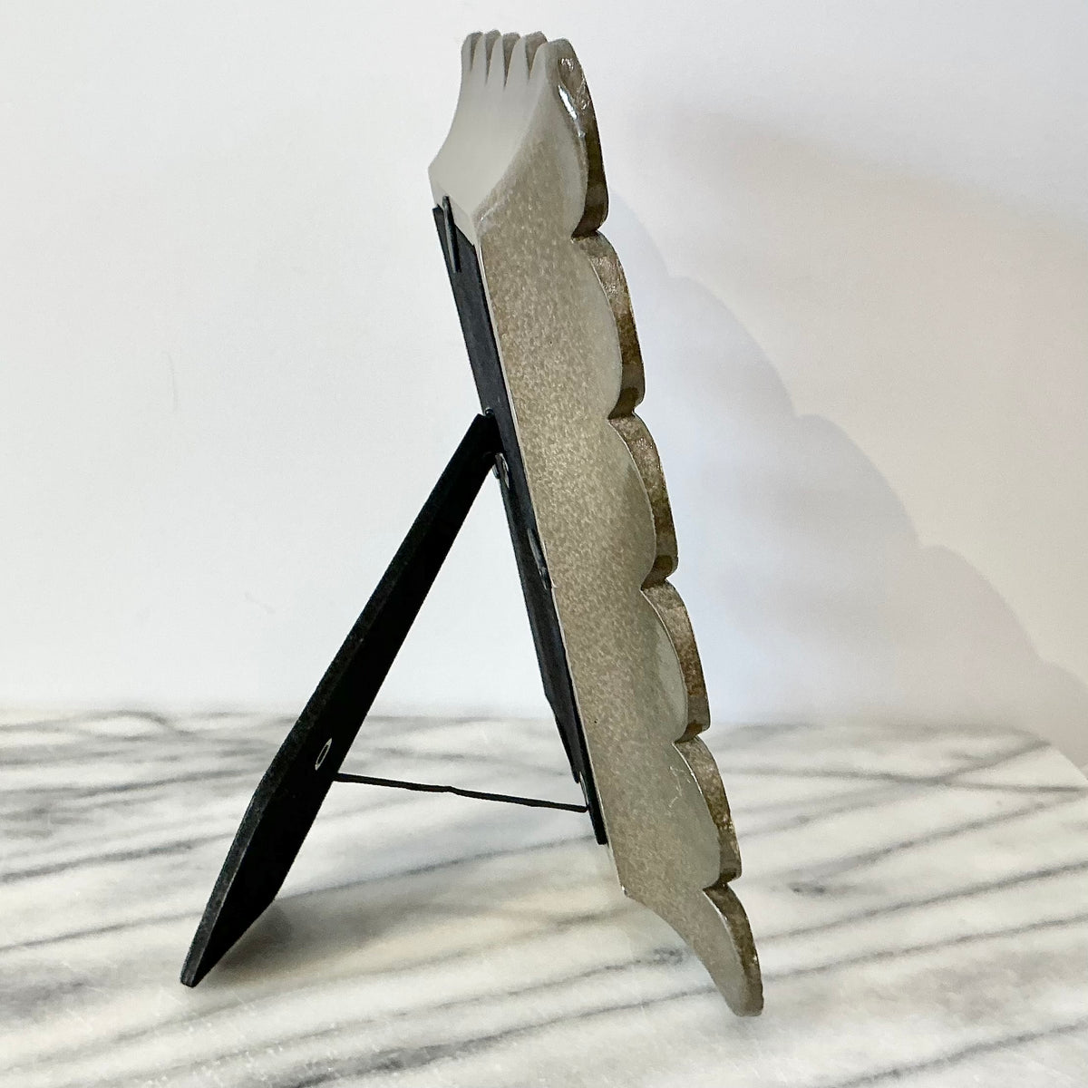 Found Textured + Ornate Picture Frame