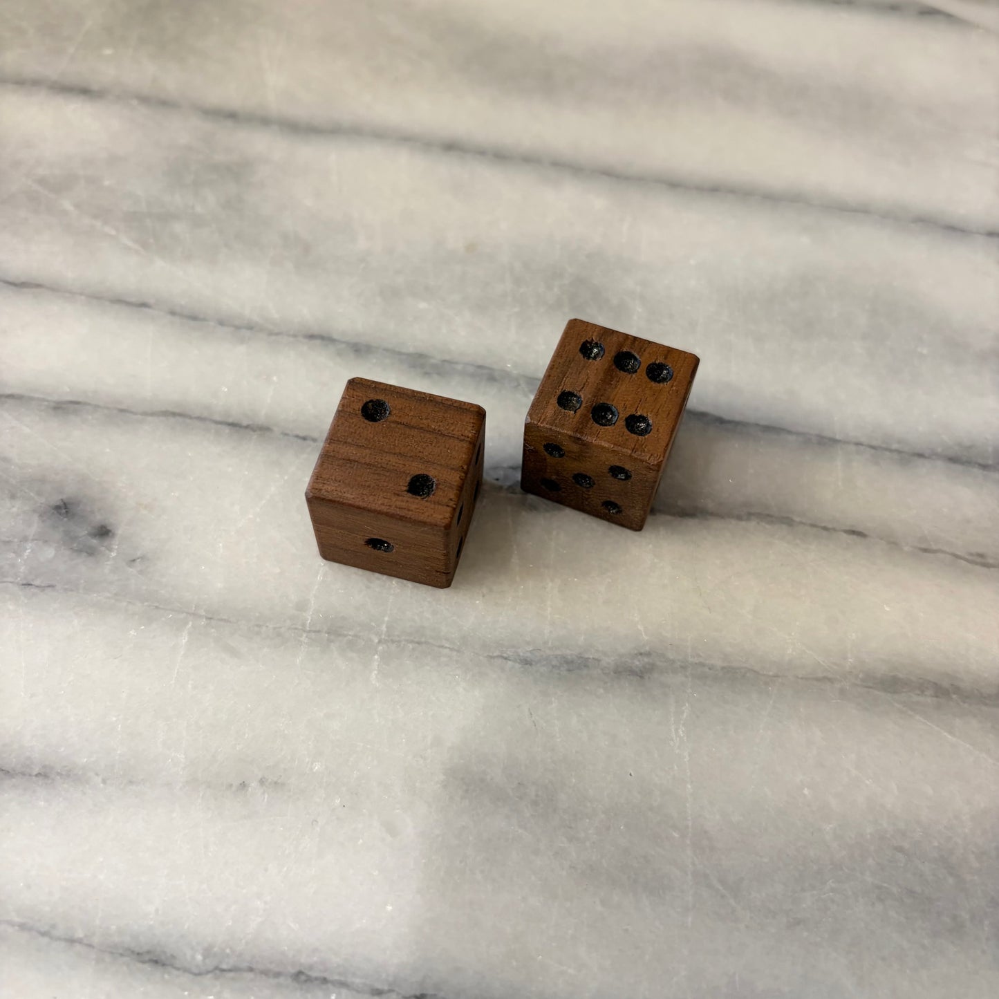 Handcrafted Wooden Dice, Single