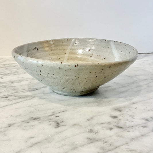 Vintage Stoneware Bowl, 7"