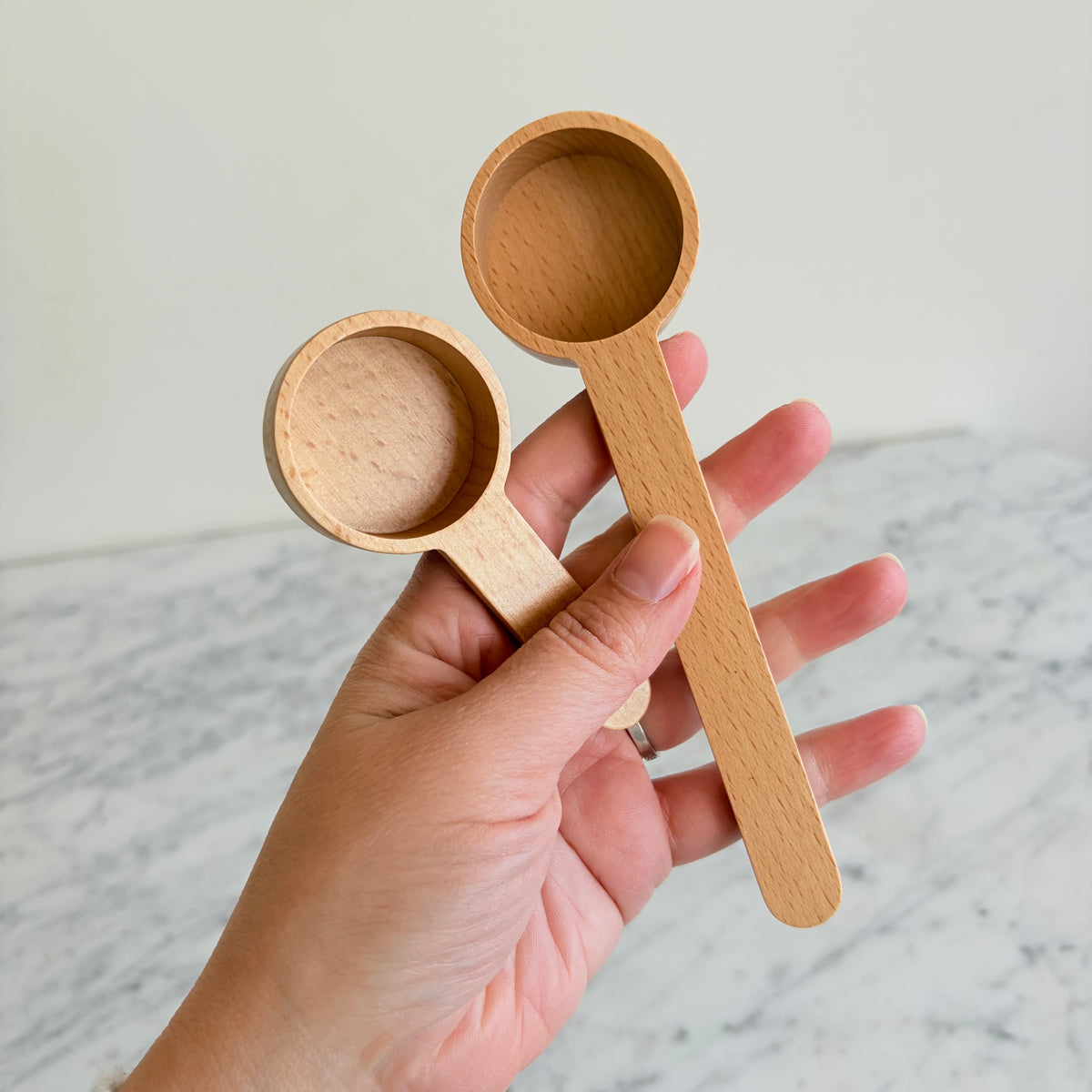 Beech Wood Scoop / Spoon, Choose Size