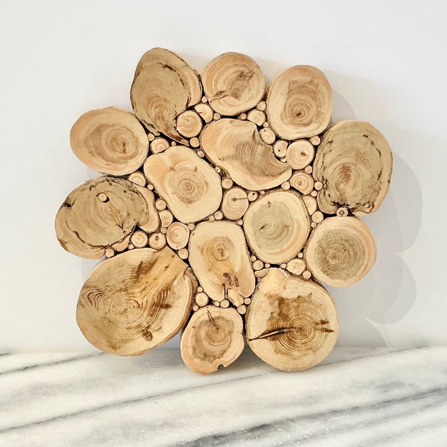 Vintage Handmade Wooden Trivet