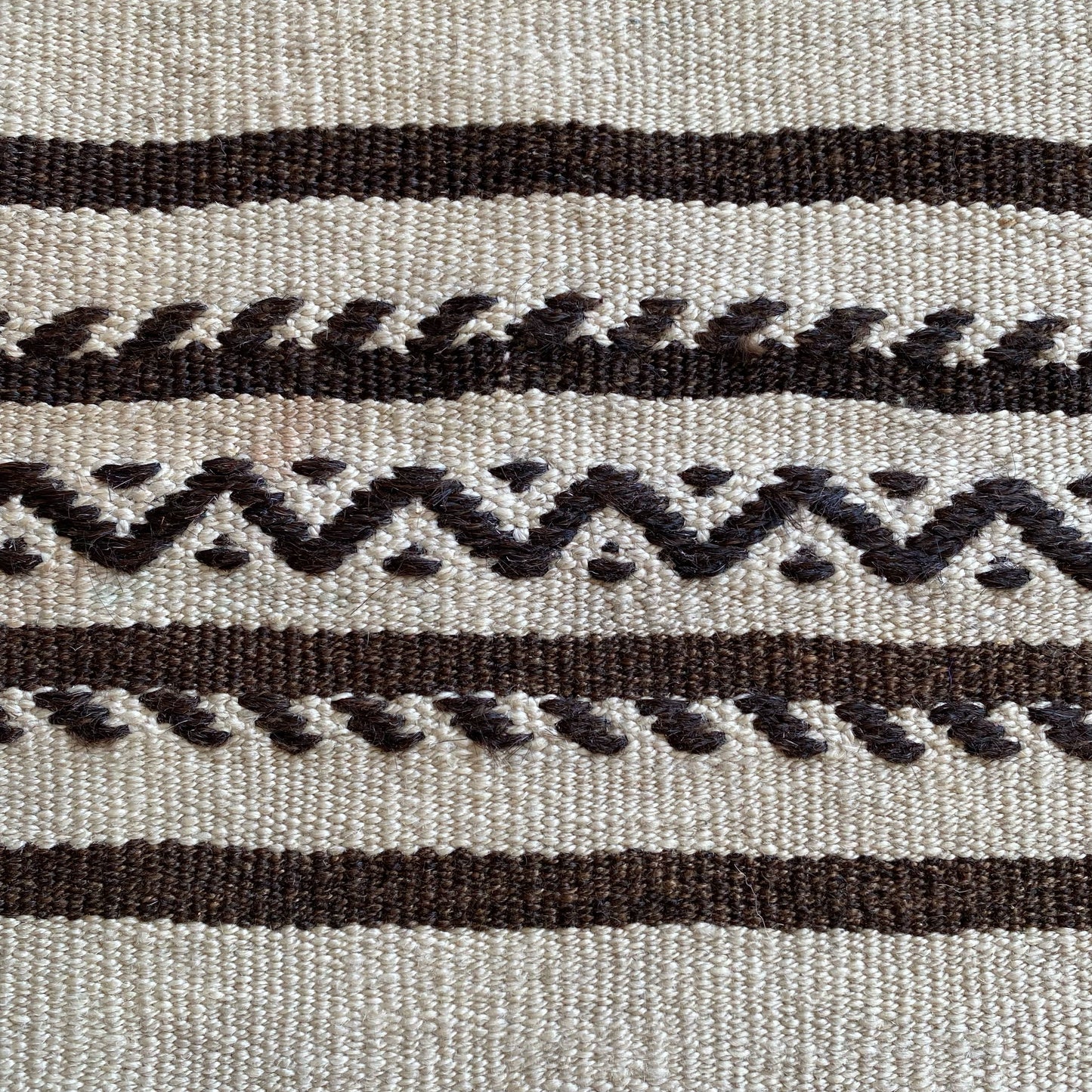 Vintage Hand-Woven Turkish Kilim Rug (1’ 10.5” x 3’11”)