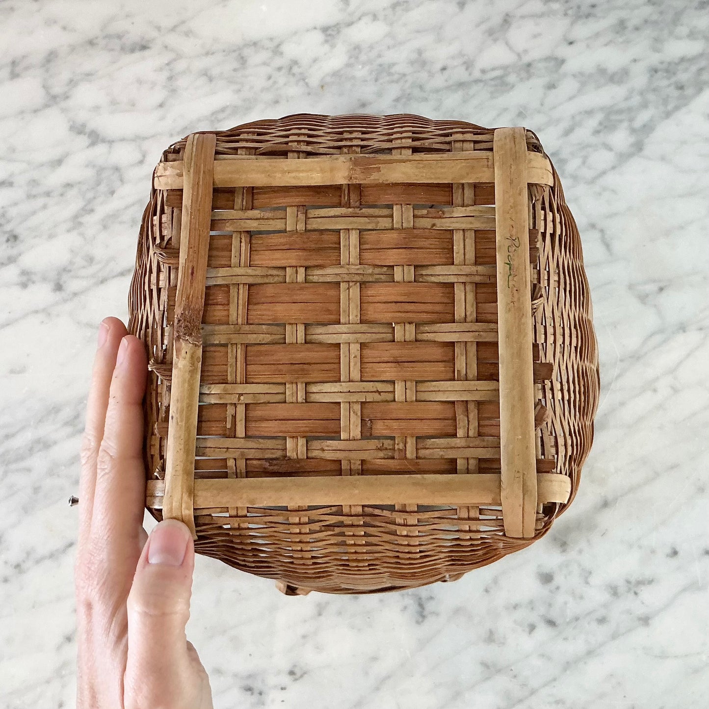 Vintage Basket With Handles