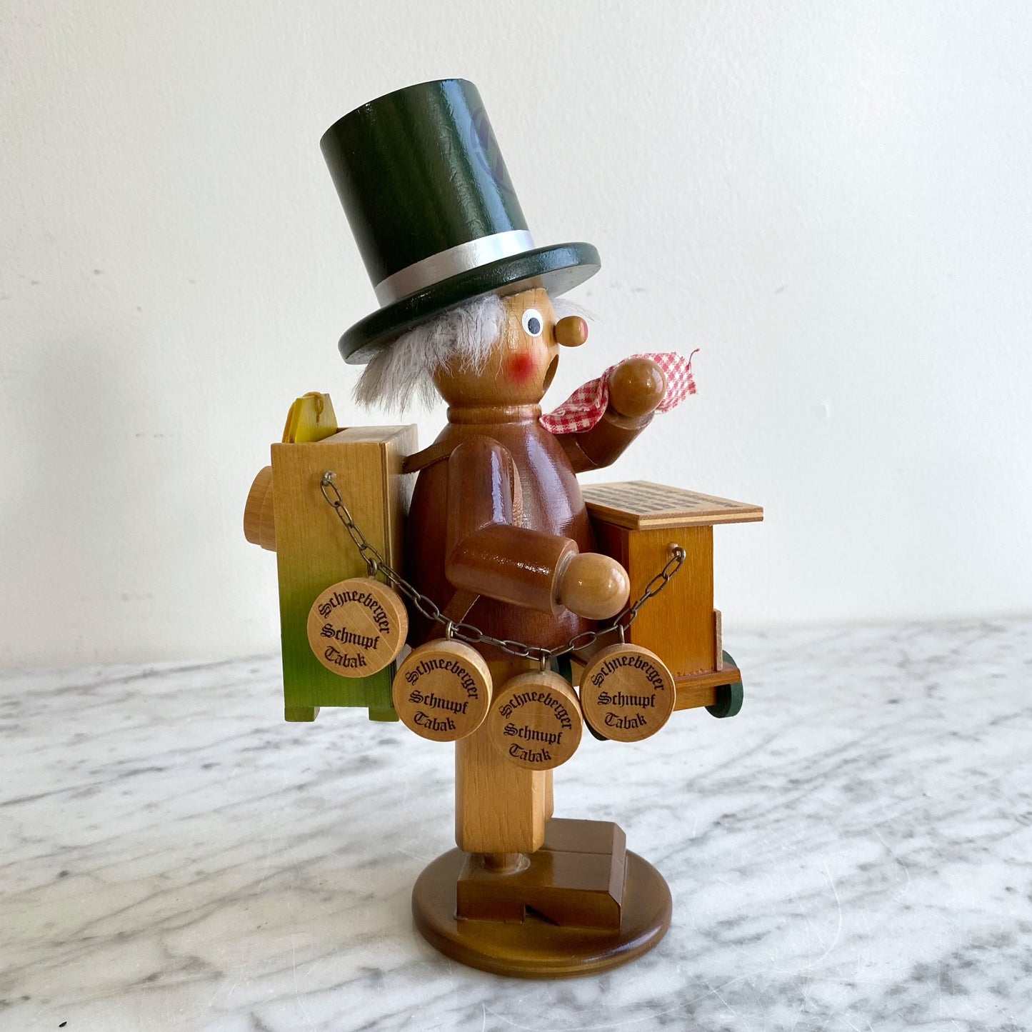 Vintage German Smoker / Incense Smoker : SNUFF PEDDLER