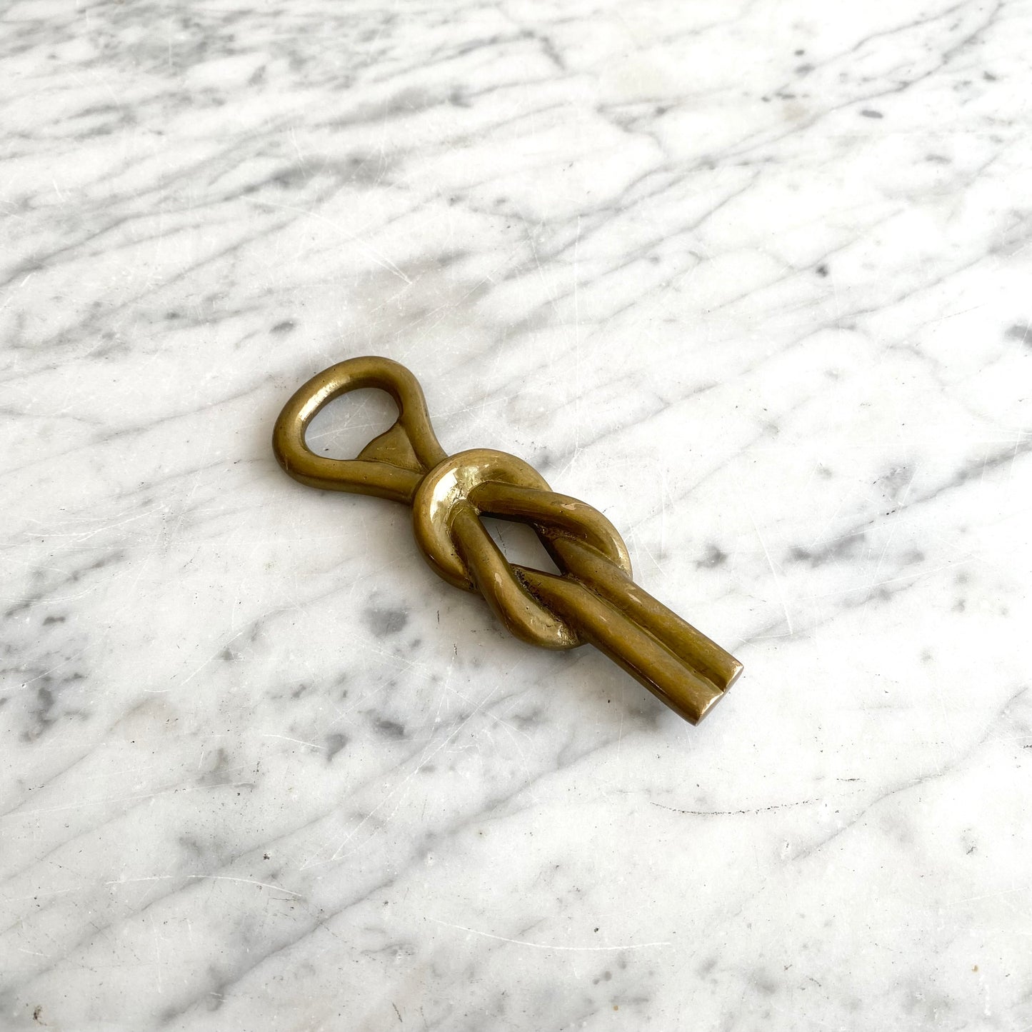 Brass “Knot” Bottle Opener