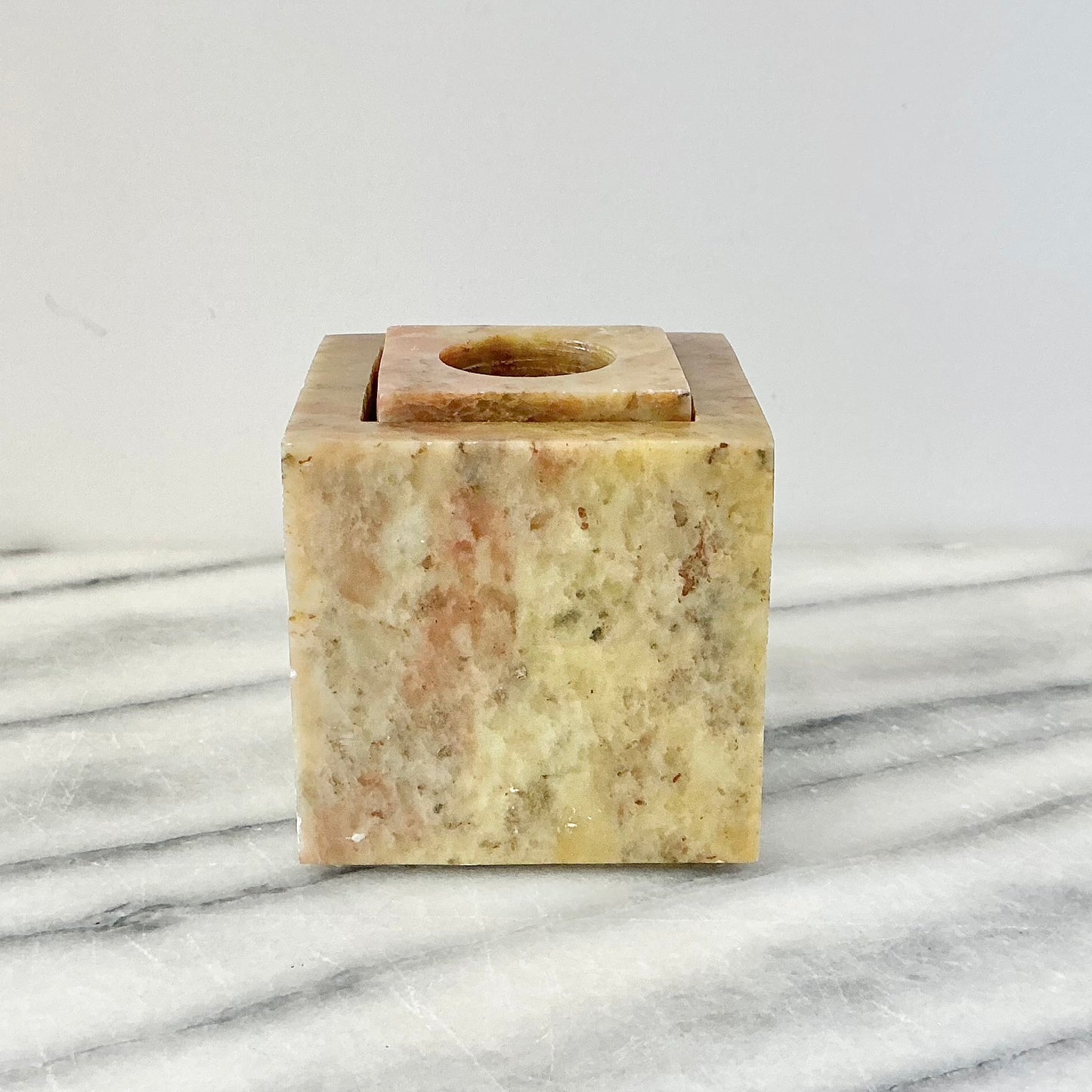 Vintage Marble Multi Sized Candle Holder