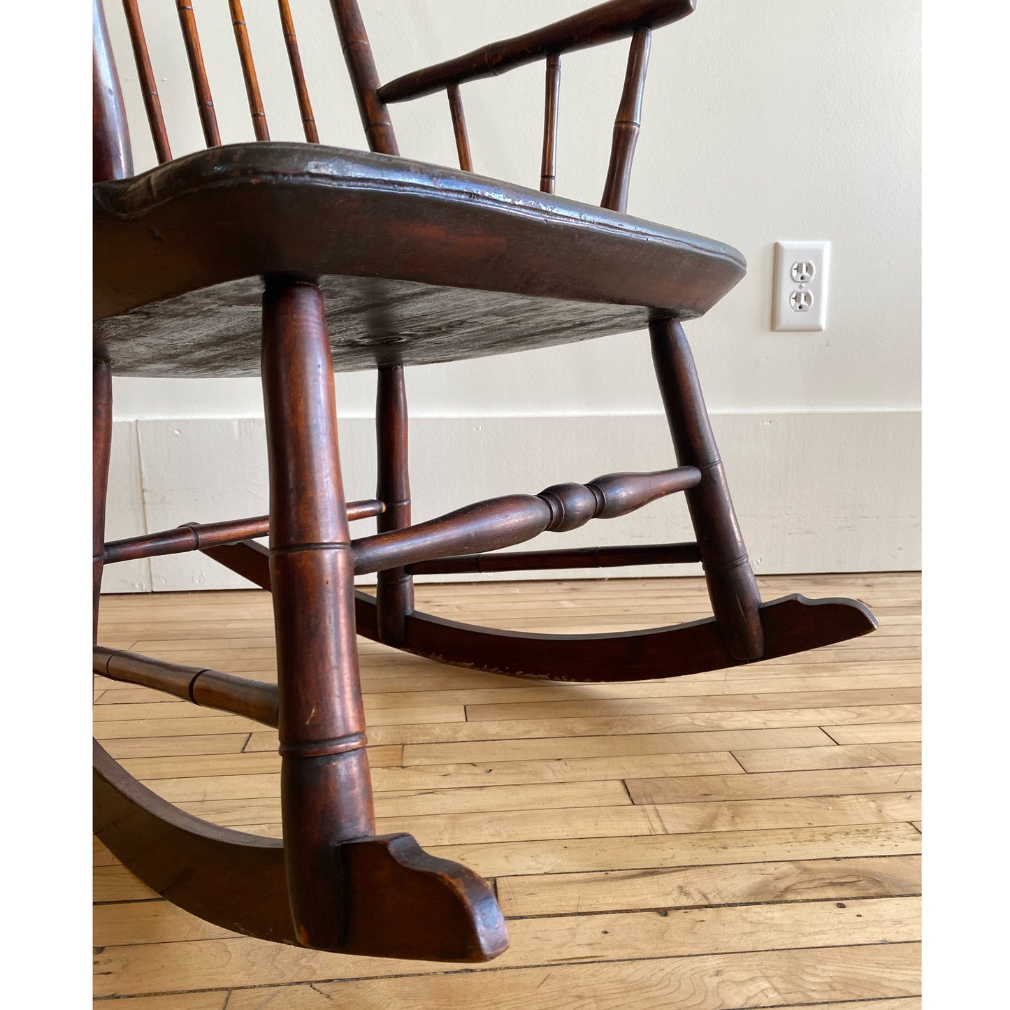 Antique Wood Rocking Chair