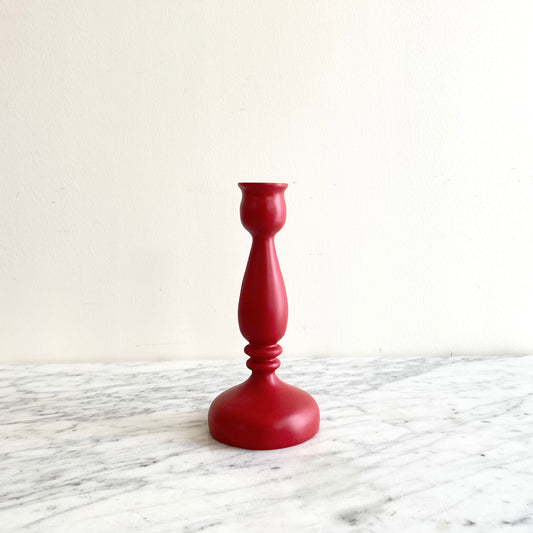 Classic Red Candle Holder, Choose Style